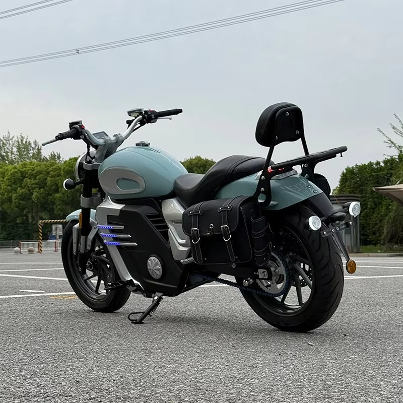 มอเตอร์ไซค์ไฟฟ้าสไตล์เรโทร รุ่ - 72V 5000W Electric Motorcycle บทวิจารณ์และราคา
